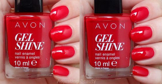 roses rouges avon gel finish moroccan ladydee